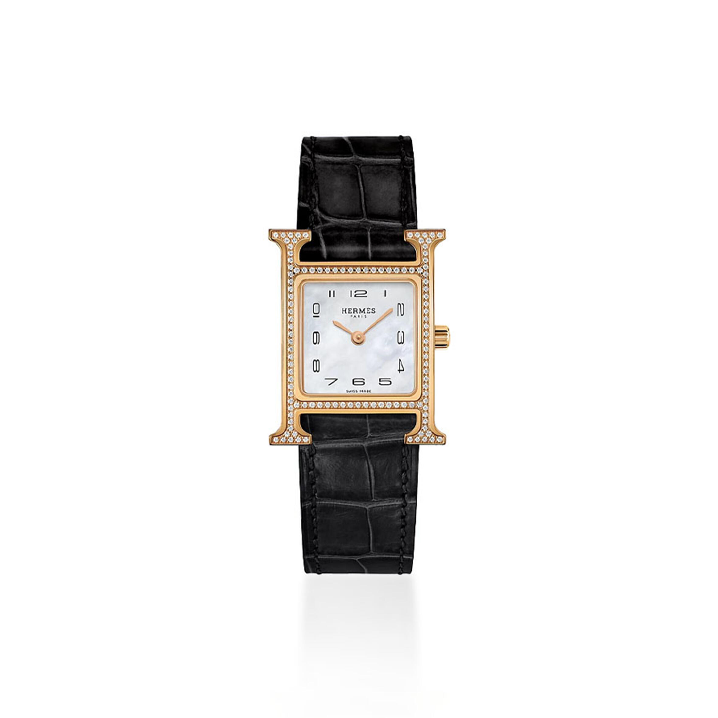 HERMÈS HEURE H WATCH SMALL MODEL 25 MM W053248WW00